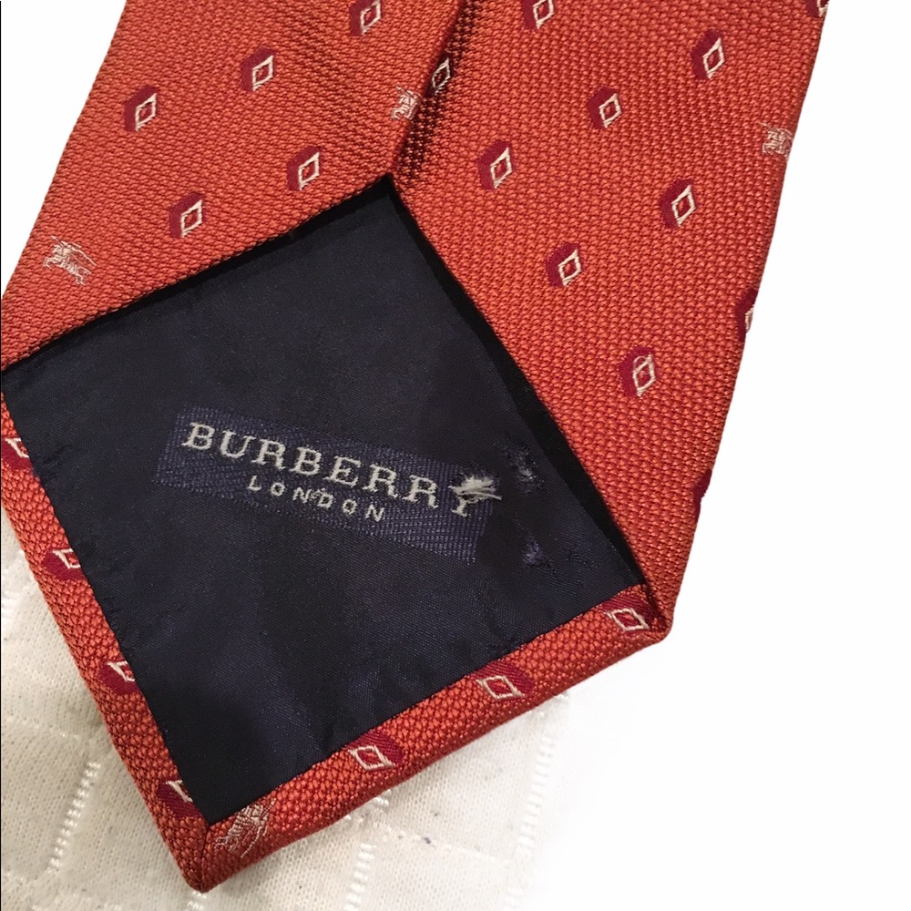 Burberry Mens Geometric Neck Tie - Picture 3 of 6